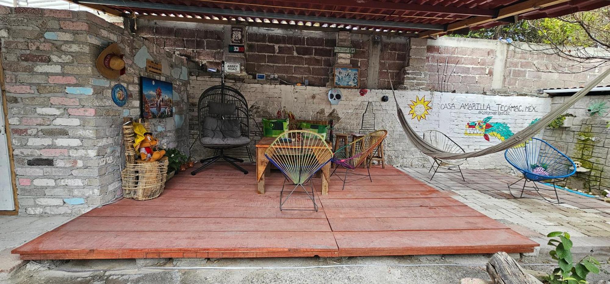 Hostal Casa Amarilla Tecámac Santa Cruz Tecamac Exterior foto